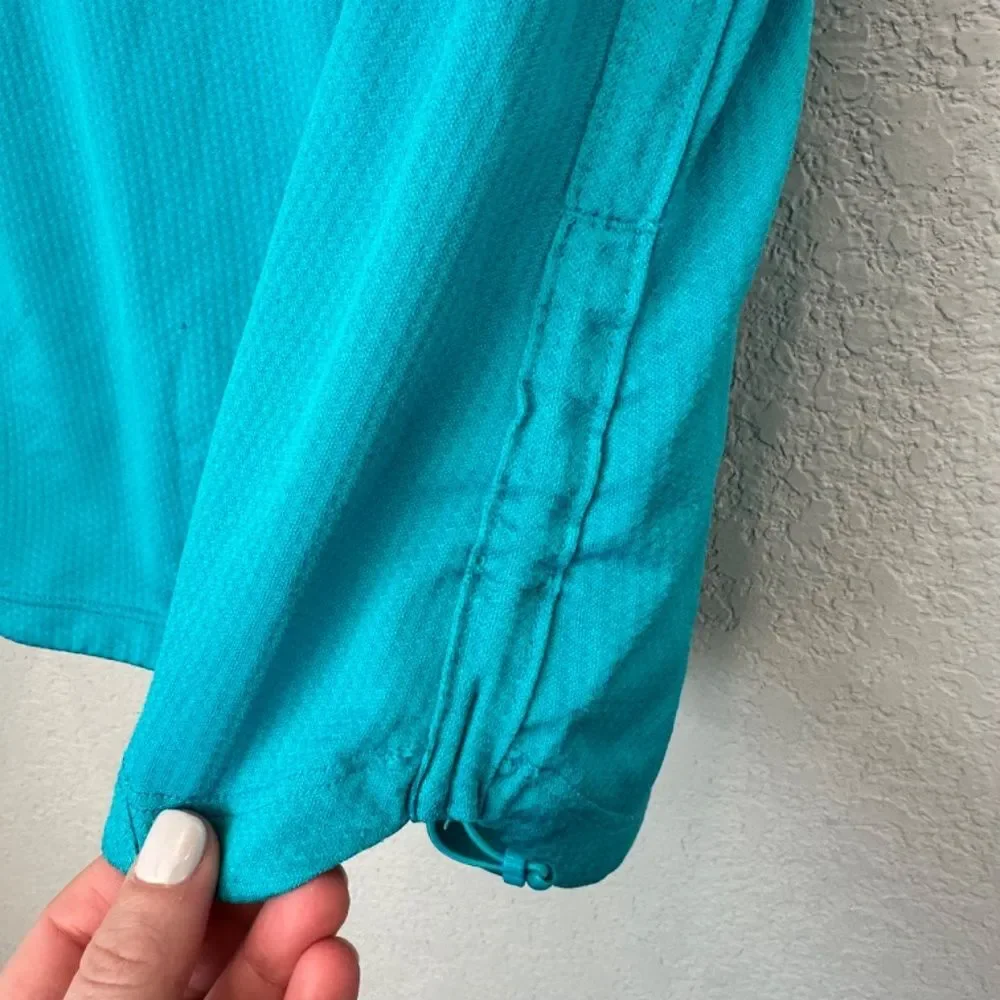 The North Face Teal Blue Stretchy Skort Skirt - Size Medium - EUC